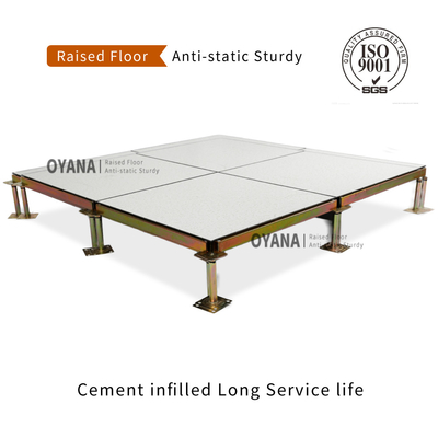 quality 금속 반 정적 상승 접근 바닥 600mm * 600mm factory